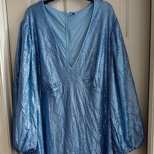 Sequined long gown NWOT never worn.